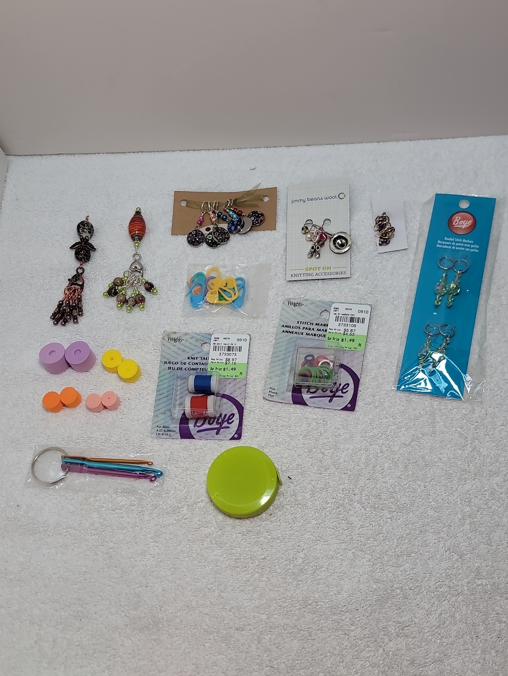 Assorted Knitting Supplies - Point Covers, Stitch Markers & More - NWT. #3